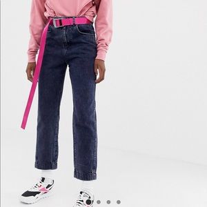 NEVER WORN ASOS MOM JEANS